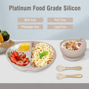 Conjunto de Talheres e Acessórios de Silicone para Bebé (6 P