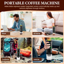 Máquina de Café Portátil 3 em 1 – Compatível com Cápsulas e Café Moído