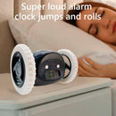 Despertador com Rodas e Alarme Forte – Levanta-te Já!