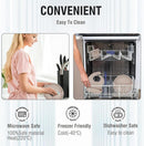 Conjunto de Talheres e Acessórios de Silicone para Bebé (6 P