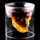 Copos de Whisky com Formato de Caveira 3D