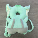 Almohadilla anticaida para bebe azul elefante